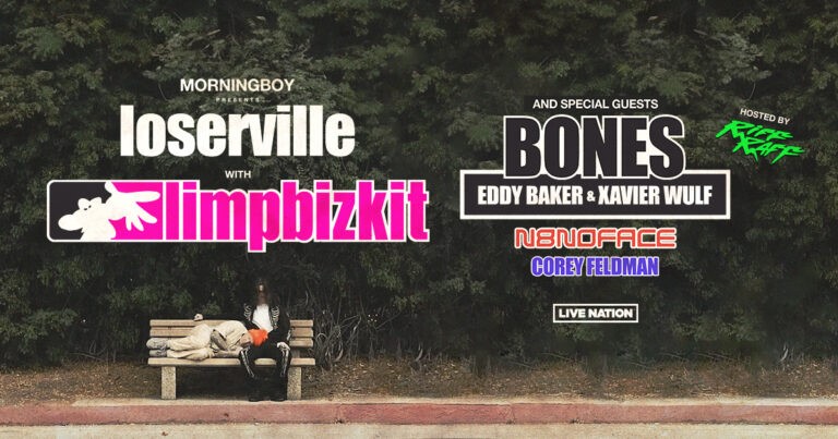T-shirt Vintage Limp Bizkit - Tournée Loserville USA - Unisexe - Couleur Noir - Taille S à 5XL
